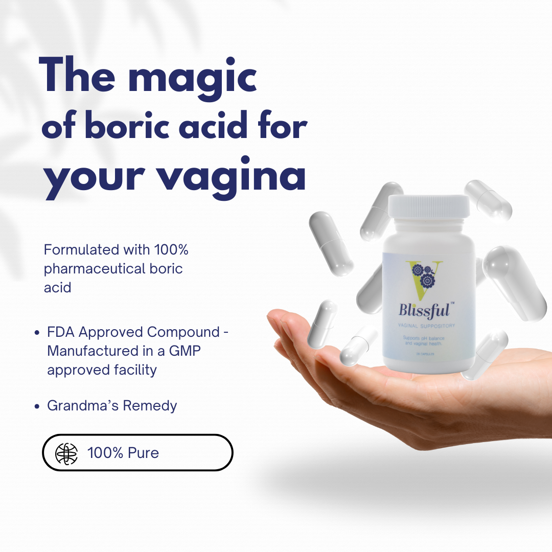 V-Blissful Vaginal Suppositories - pH Balancing - CLOSEOUT SALE