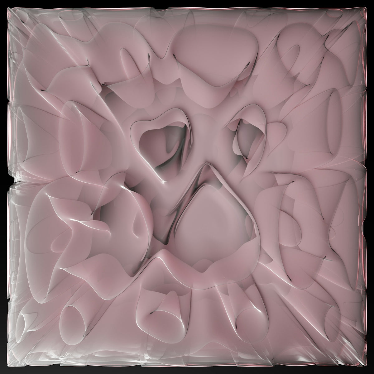 a picture of a square object made of plastic