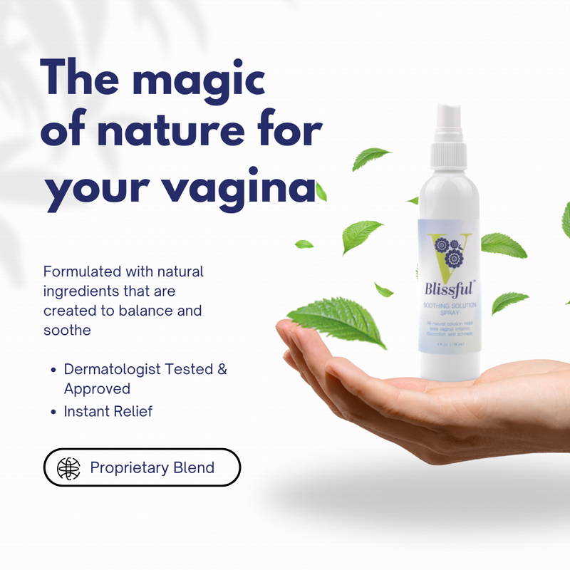 V-Blissful Feminine Hygiene Spray — Instant Odor & Itch Relief
